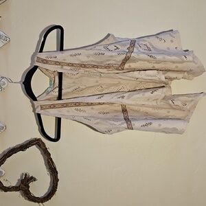 🏜Maurices Boho Cream-Lace Vest🏜